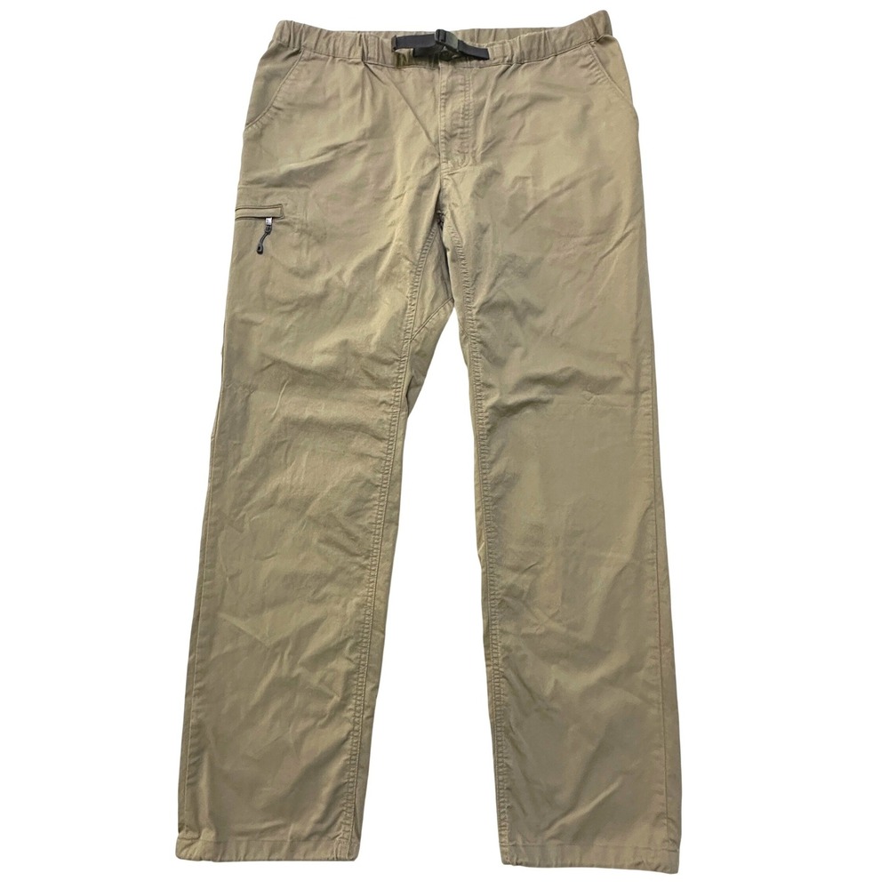 Patagonia Gi III Pants Belted XL Khaki Organic Cotton Hiking Gorpcore Utility